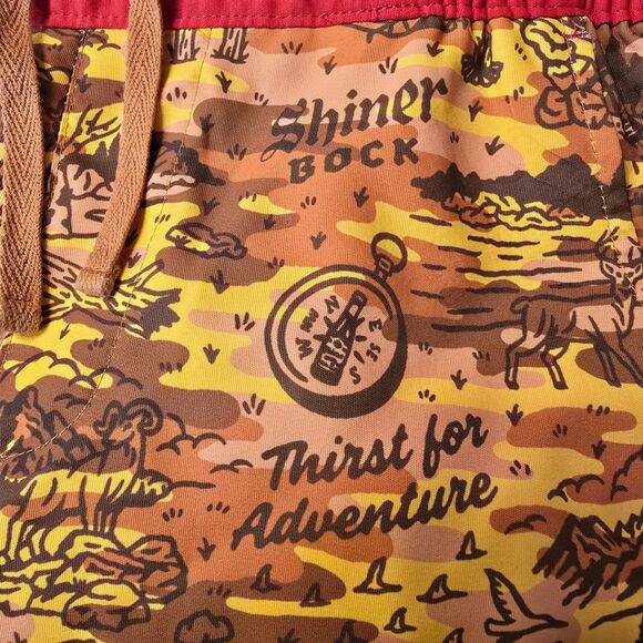 Magellan Shiner Swim Trunks Mens medium Board Shorts Printed Fish Gear - Picture 2 of 9